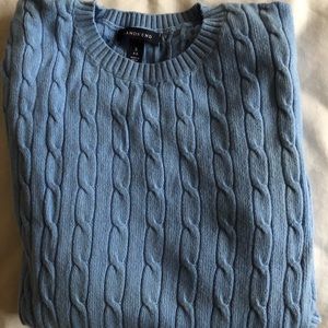 Land’s End women’s small blue sweater